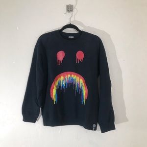 Dimepiece Sad Daze Crew Neck Sweatshirt Size M